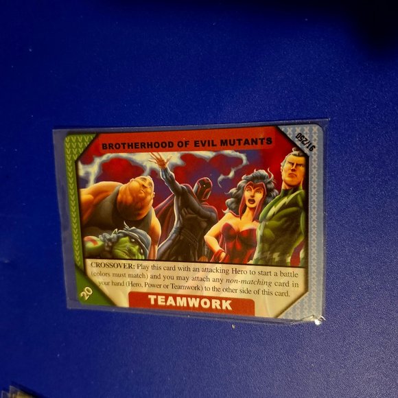 Brotherhood of evil mutants #91 teamwork marvel recharge - Picture 1 of 1